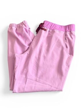 Figs Zamora Drawstring Petite Jogger Scrub Pants lavender size XL/P  PO:1930